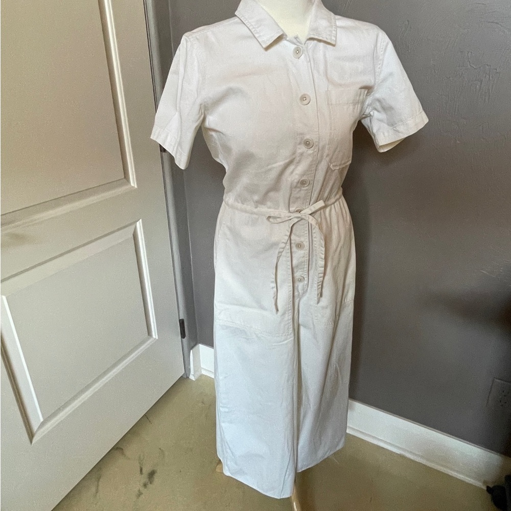 Madewell Wide-Leg Utility Jumpsuit | Size 6 | Chic & Comfortable - Picture 3 of 6